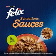 Felix SENSATIONS multipack morka, jahňacie v omáčke 48x85 g