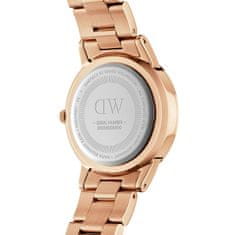 Daniel Wellington Dámske hodinky ICONIC LINK ROSE GOLD BLACK DW00100210