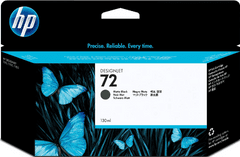 Hewlett Packard HP 72 130-ml Matte Black DesignJet Ink Cartridge, C9403A