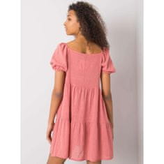 Och Bella Dámske každodenné šaty Laetitia OCH BELLA pink TW-SK-BI-26460.28P_366720 S