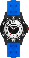 CLOCKODILE Chlapčenské športové hodinky SPORT 3.0 v čiernom a modrom prevedení
