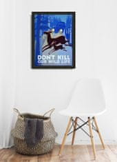 Vintage Posteria Plagát Plagát Don't Kill Wild Life A4 - 21x29,7 cm
