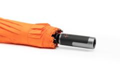 Dáždnik skladací 10 lúčový, plne automatický 115 cm, oranžová