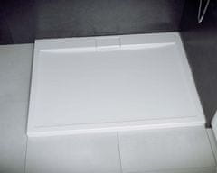 Besco BESCO AXIM OBDELNÍK akrylátová vanička, 100x80x4, 5 cm, biela, bez nožičiek VANKAXIM1080BB - Besco