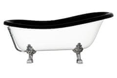 Besco BESCO vaňa voľne stojaca OTYLIA, 1700 × 770 mm, biela farba, sanitárny kompozit VANMER170W - Besco