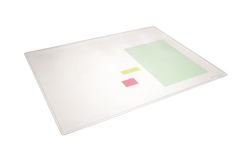 Durable Podložka na stôl, transparentná, 50 x 65 cm, transparentná klopa, 711319