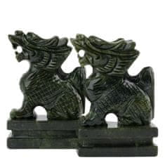 Feng shui Harmony Dračí kôň - Chi Lin jadeit pár