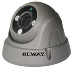 DI-WAY DI-WAY AHD anti-vandal vonkajší dome IR kamera 720P, 2,8-12mm, 30m, 3x Array