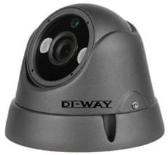DI-WAY DI-WAY AHD anti-vandal vonkajší dome IR kamera 1080P, 3.6mm, 25m