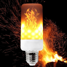 AUR LED žiarovka s efektom plameňa