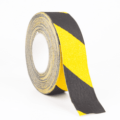 Heskins Vysoko abrazívne protišmyková páska PERMAFIX ALU - kotúč žlutá, 75 mm x 18 m - 75 mm x 18 m - Kód: 17205
