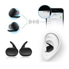 PAPA Bezdrôtové slúchadlá Y30 TWS Bluetooth 5.0 