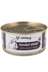 All Animals CAT hovädzie steak 100g