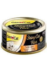 Gimpet mačka konz. ShinyCat filet tuniak s tekvicou 70g