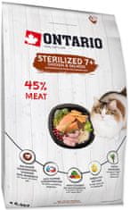 Ontario Cat Sterilised 7+ 5kg
