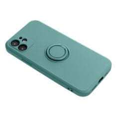 FORCELL Obal / kryt pre Apple iPhone 7 / 8 / SE 2020 - zelené - Forcell SILICONE RING