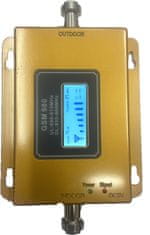 GSMrepeater.cz Set LTE repeateru slabého mobilného signálu Pico V3 s LCD