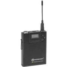 Relacart UT-222, vreckový vysielač a náhlavný mikrofón HM-600S