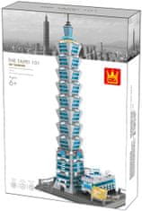 Wange Wange Architect stavebnica Mrakodrap Taipei 101 kompatibilná 1512 dielov