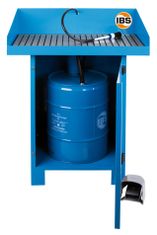 IBS Scherer Umývací stôl typ G-50-I 50 litrov, nosnosť 150 kg, elektrické čerpadlo, štetec - IBS Scherer