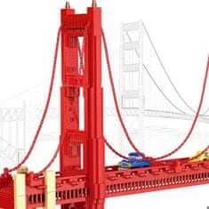Wange Wange Architect stavebnica Golden Gate Bridge kompatibilná 1977 dielov