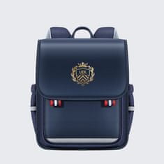 Klarion Štýlová retro modrá školská taška s peračníkom Harry+