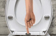 Granitan Granitan WC sedadlo, pomalé zatváranie, Soft Close, biele