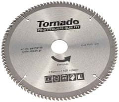 Tornado Pílový kotúč s SK plátkami 210 x 2,5 x 30 100 zubov, na rezanie hliníka, TORNADO