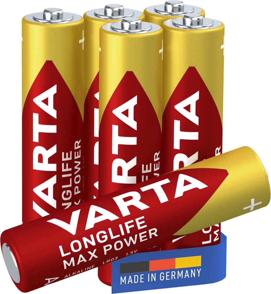 VARTA Batérie Longlife Max Power 4+2 AAA 4703101436