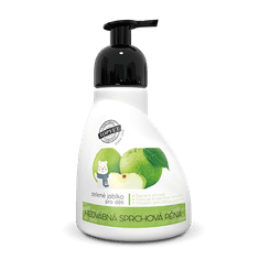 Perlé Cosmetic Sprchová pena - zelené jablko - vhodná pre deti