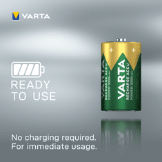 VARTA Nabíjacie batérie Power 2 D 3000 mAh R2U 56720101402