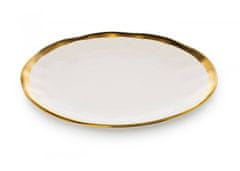 Dekorstyle Keramický tanier Lissa 20 cm biely
