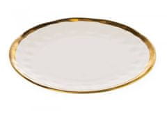 Dekorstyle Keramický tanier Lissa 27 cm biely