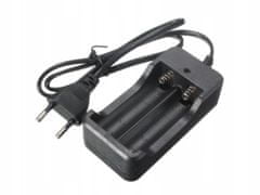 ER4 2x18650 nabíjačka batérií s káblom