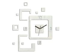 ModernClock 3D nalepovacie hodiny Trio biele
