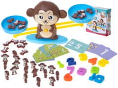 Ikonka Vzdelávacia rovnováha učiaca sa počítať veľké opice