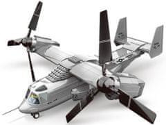 Wange Wange Airforce stavebnica Konvertoplán V-22 Osprey kompatibilná 605 dielov