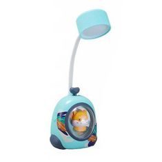 eCa  LAMW01 Detská lampa so zvieratkom svetlo modrá