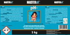 MASTERsil pH mínus do bazéna granulát 5 kg