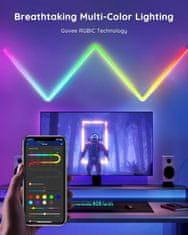 Govee Glide (8+4) gaming a televizní osvětlení RGBIC