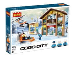 Cogo City stavebnica Polární základna kompatibilná 581 dielov