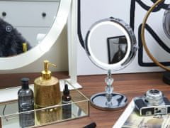 Beliani Kozmetické stolné zrkadlo s LED osvetlením 20 cm LAON