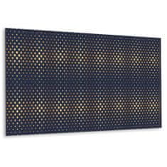 kobercomat.sk Dekoratívny nástenný panel Zlaté bodky 100x50 cm 