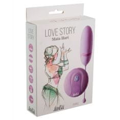 Lola Games Lola Games Love Story Mata Hari Purple Vibračné vajíčko na diaľkové ovládanie