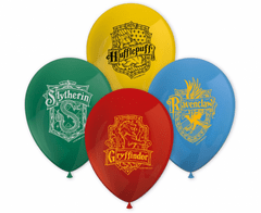 GoDan Latexové balóny Harry Potter Hogwarts Houses - 8 ks