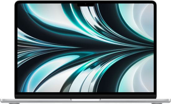 Apple MacBook Air 13, M2 10-core, 8GB, 256GB, 10-core GPU (Z15W001XE), strieborná (M2, 2022)