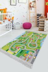 Conceptum Hypnose Detský koberec City 100x150 cm zelený