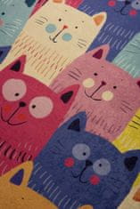 Conceptum Hypnose Detský koberec Cats 140x190 cm viacfarebný