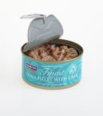 Fish4Cats Konzerva pre mačky Finest tuniak s krabom 70 g