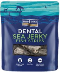 Fish4Dogs Dentálne maškrty pre psov morská ryba - prúžky 100 g